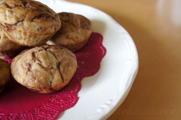 Nutella Banana Muffins