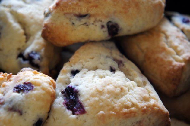 blueberryscones Blueberry scones