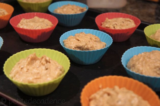 Banana Muffins before oven