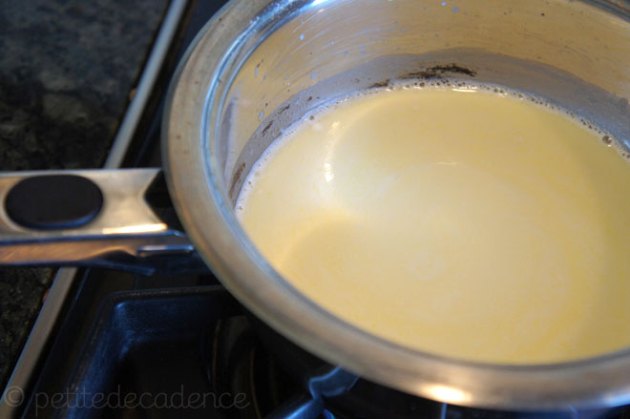 White sauce for soup