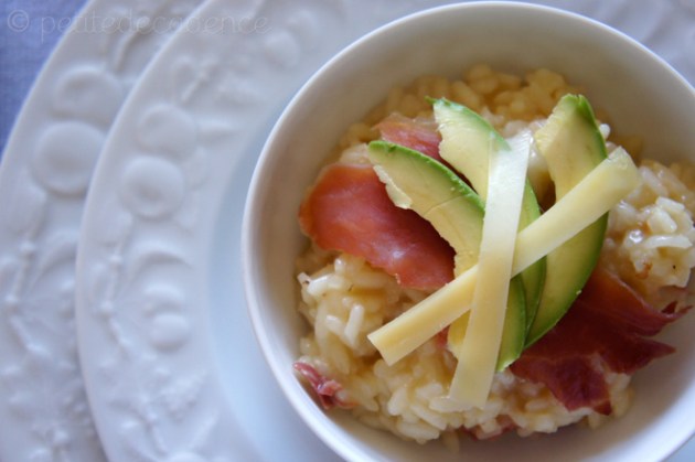 Serrano - Parmesano Risotto with avocado