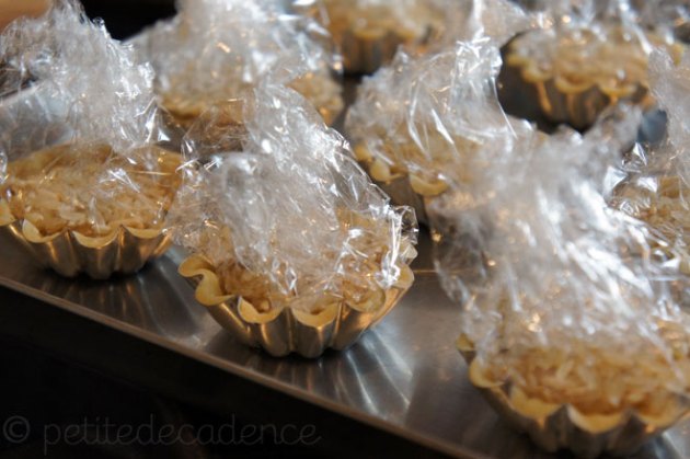 Into the oven Into the oven