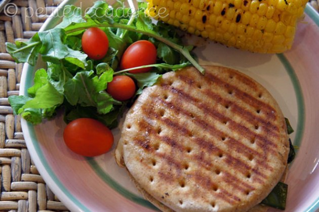 Grilled cheese manchego thins