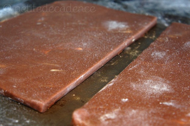 Chocolate shortbread slabs