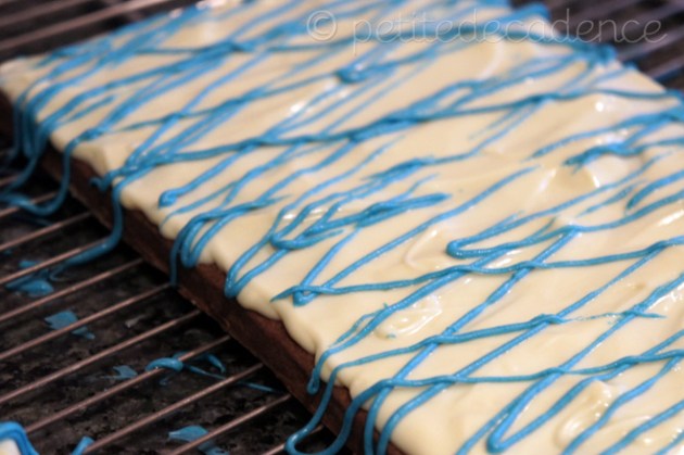 Slab ready for cutting