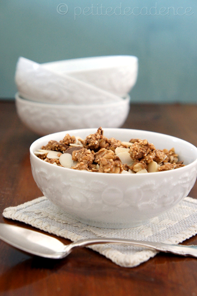 proteing peanut butter granola