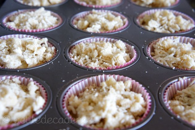 banana rum coconut muffins