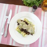 meatballsquinoayogurtkalesauce